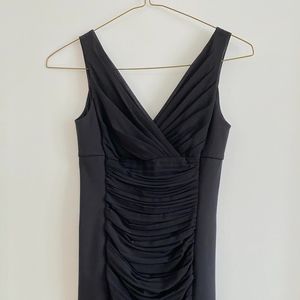 Black Rouched Bodycon